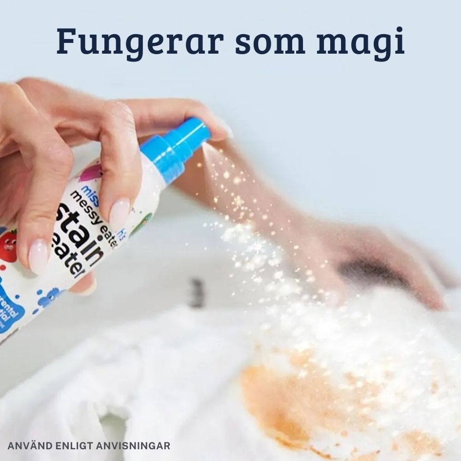 EVELINA - Ekologisk Fläckborttagningsspray Säker för Babykläder och Alla Tyger