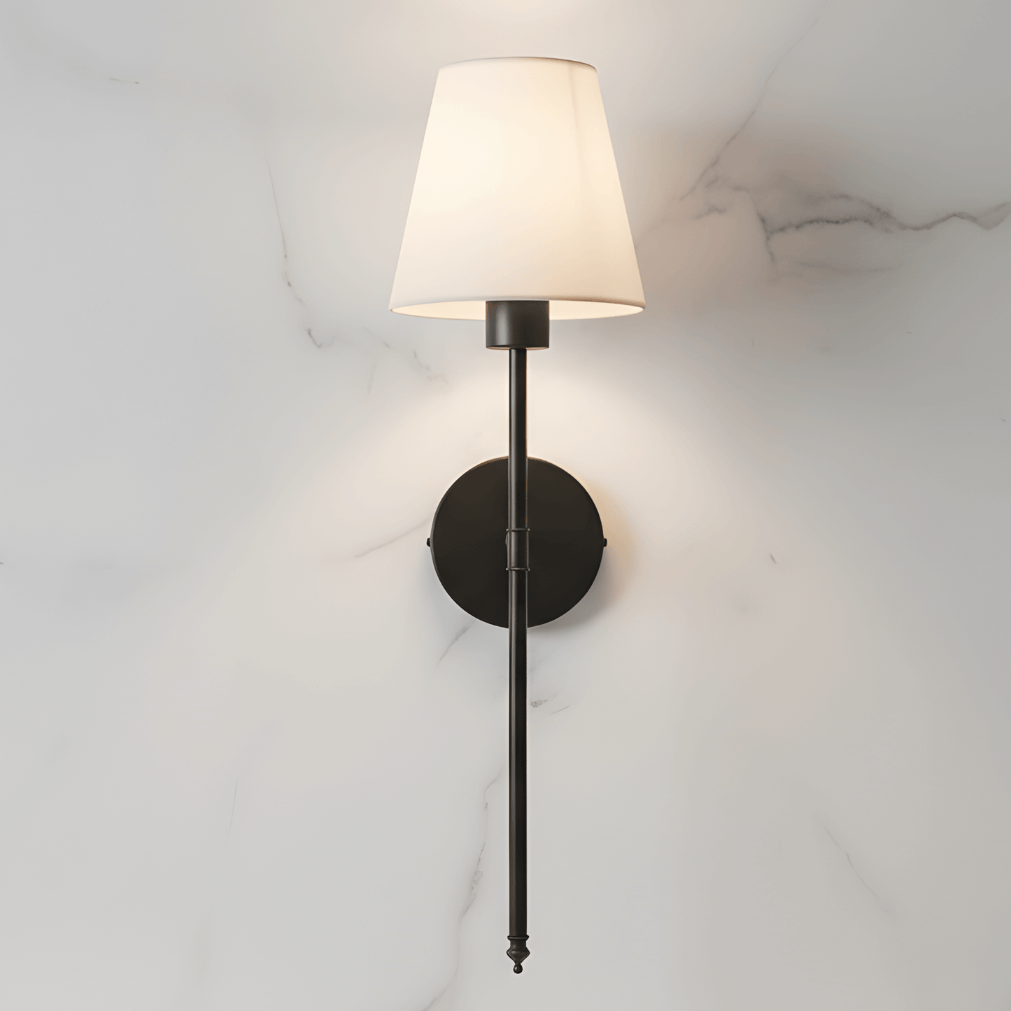 AMARA – Lampe murale sans fil avec batterie rechargeable, lumière RGB variable et télécommande