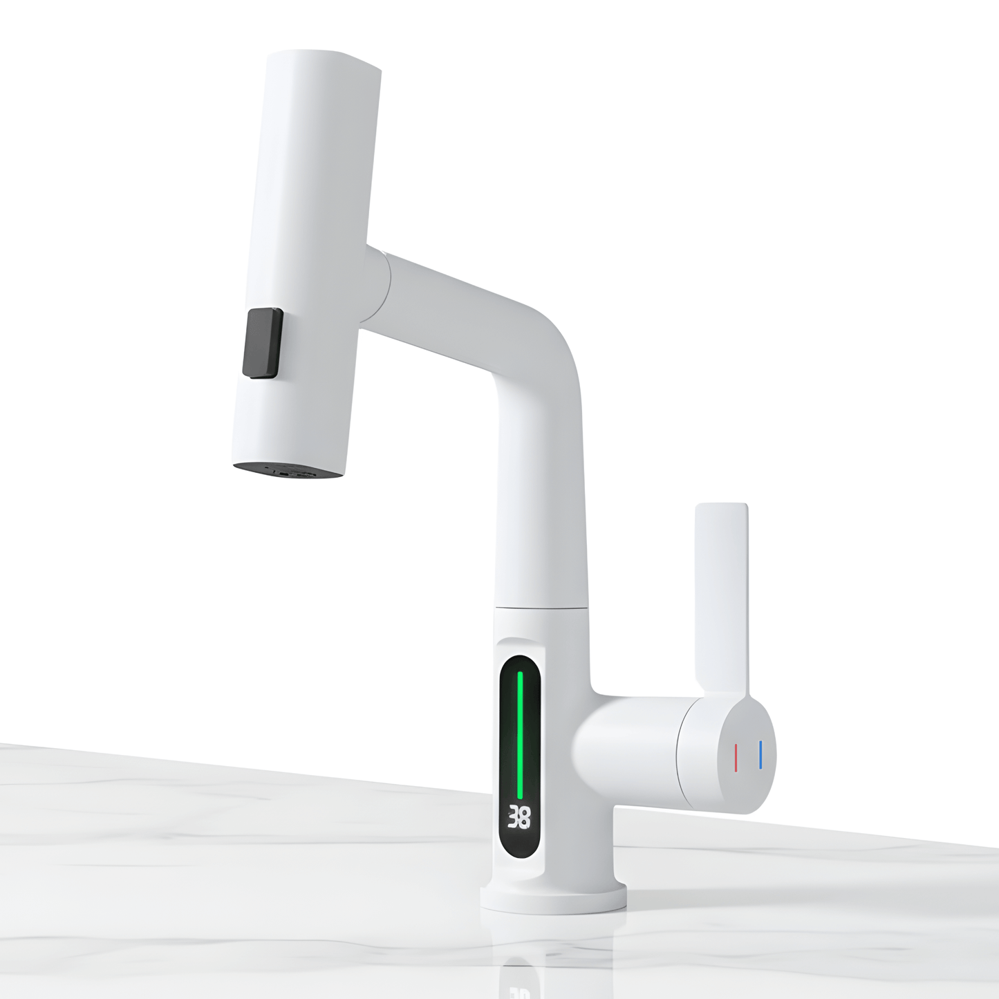 LOVISA – Moderne Spültischarmatur mit LED-Display