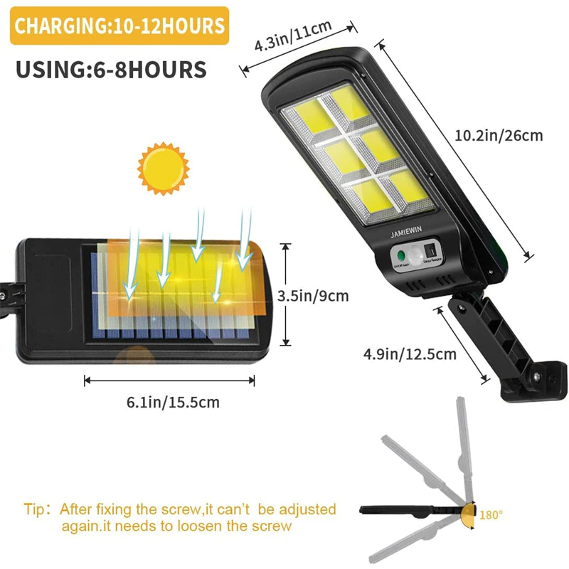 FELIX - Solcellsvägglampa med Rörelsesensor för Utomhusbruk