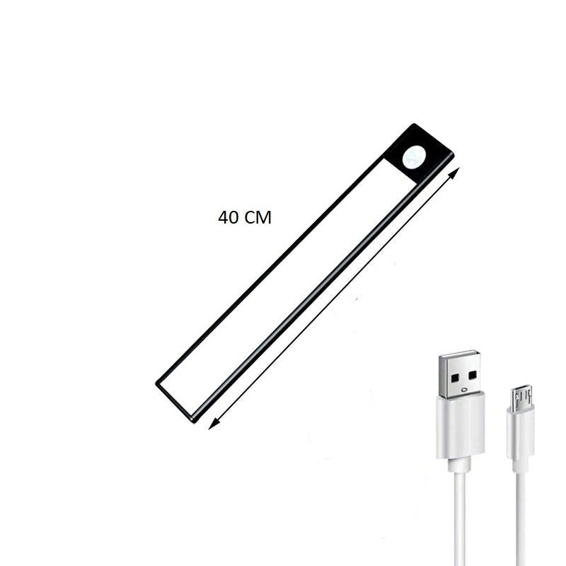 BENJAMIN – Selbstklebende, wiederaufladbare LED-Lampe mit Bewegungssensor