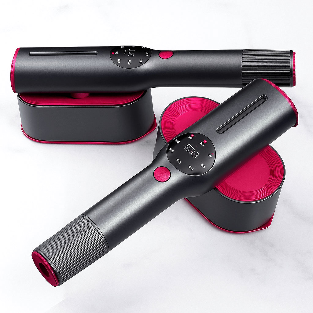 SmoothMist – Bærbar Håndholdt Steamer & Mini Strykejern med 2-i-1 Funksjon, 1200W & Rask Oppvarming