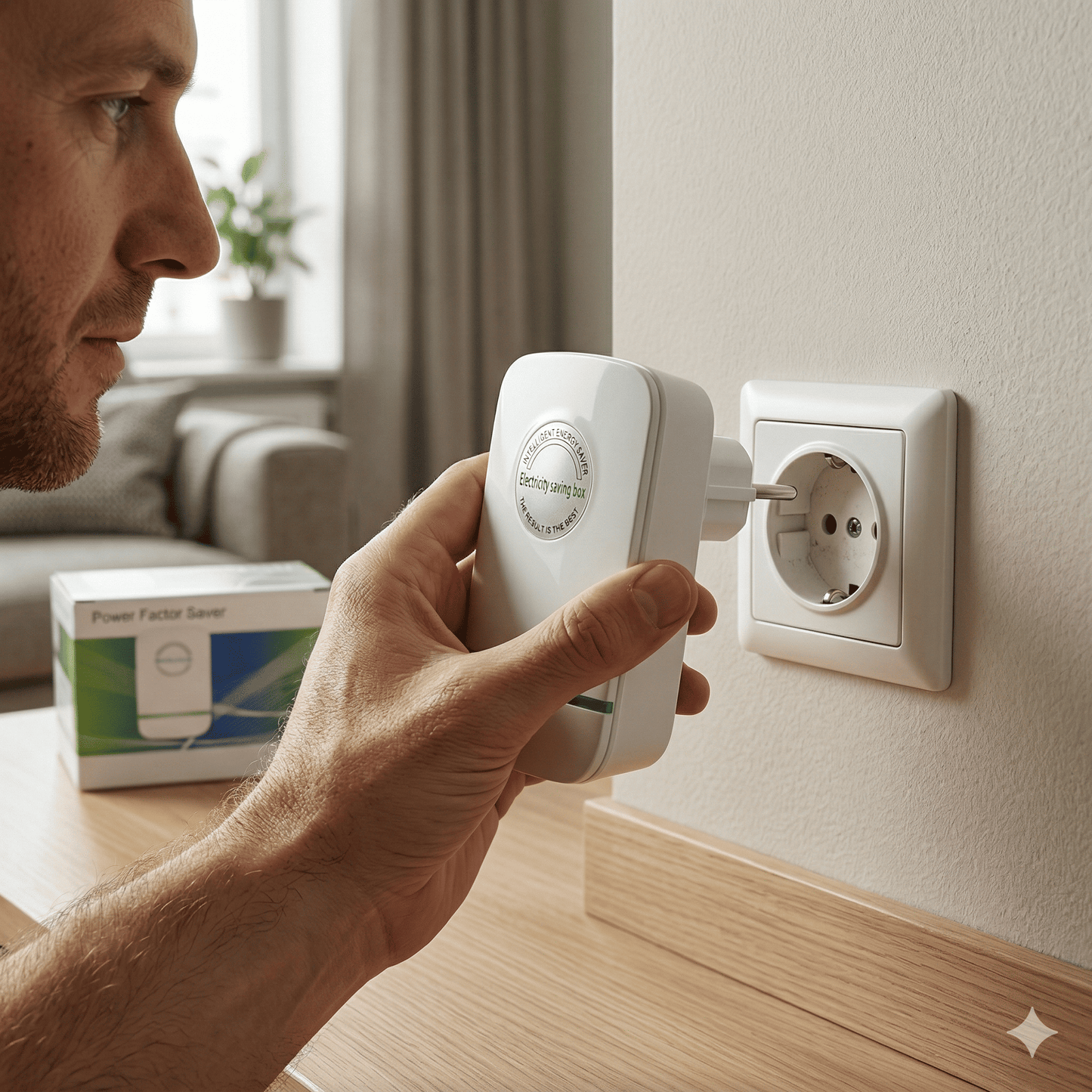 DEVIN – Energiesparender Netzadapter mit EU-Stecker (220–250 V) für Zuhause und Büro mit stabiler Stromverteilung