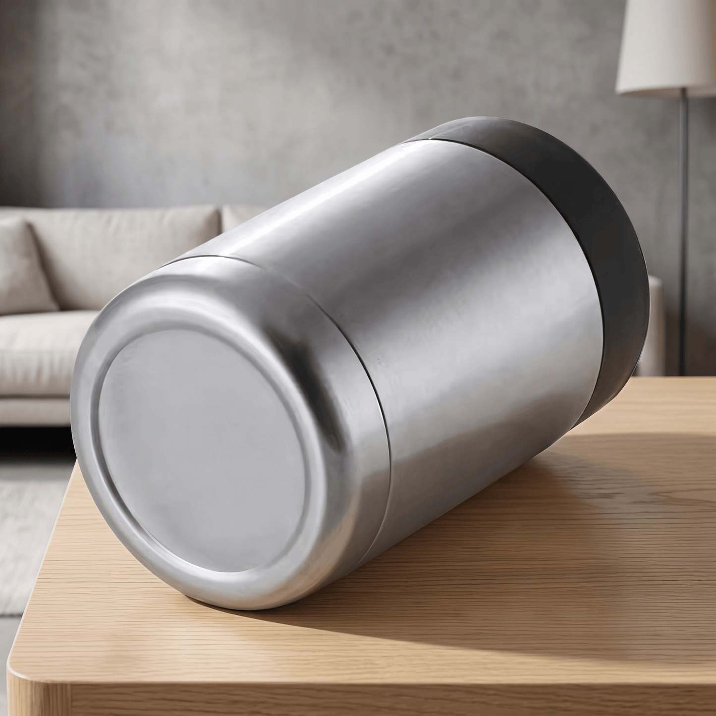 FrostCan – Dobbeltvegget Rustfri Kjøleholder for 30-35cl Slanke Bokser & Flasker