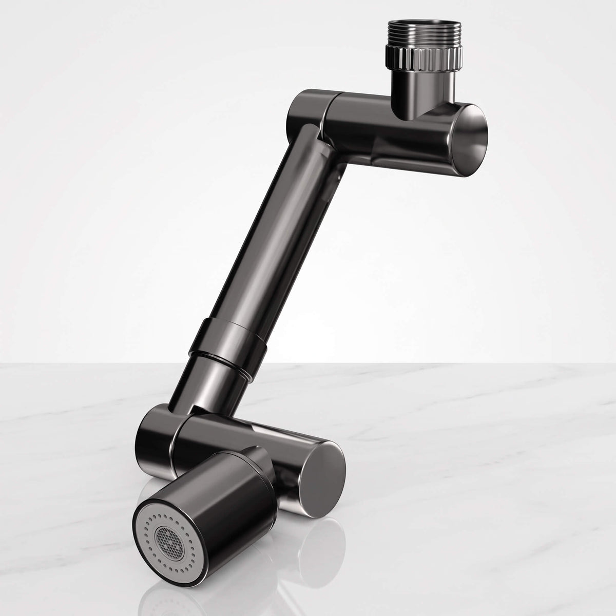 LINUS – Rallonge de Robinet Rotative 1440° avec Deux Modes de Jet – Embout Économiseur d'Eau pour Cuisine et Salle de Bain