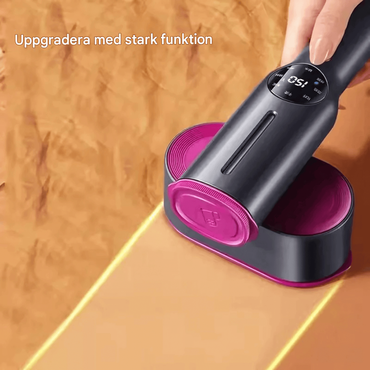 SmoothMist – Bærbar Håndholdt Steamer & Mini Strykejern med 2-i-1 Funksjon, 1200W & Rask Oppvarming