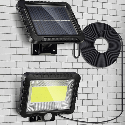 BO - Vattentät Solcellsvägglampa med Rörelsesensor