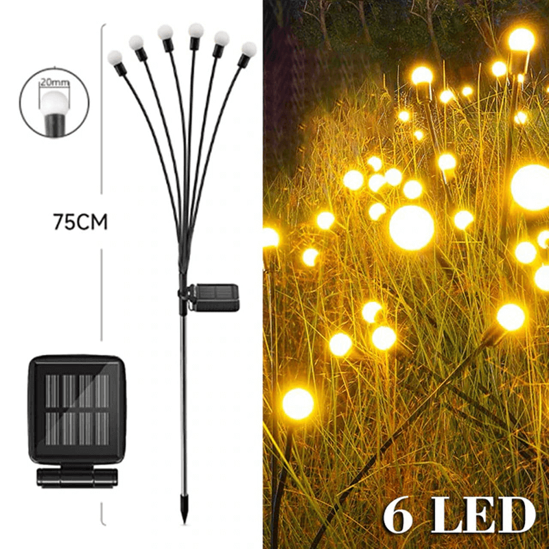 CARINA - Väderbeständig LED-trädgårdslampa med Solpanel