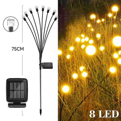 CARINA - Väderbeständig LED-trädgårdslampa med Solpanel