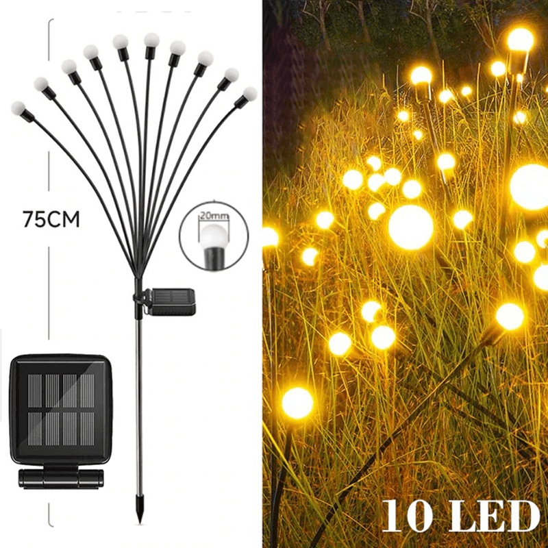 CARINA - Väderbeständig LED-trädgårdslampa med Solpanel