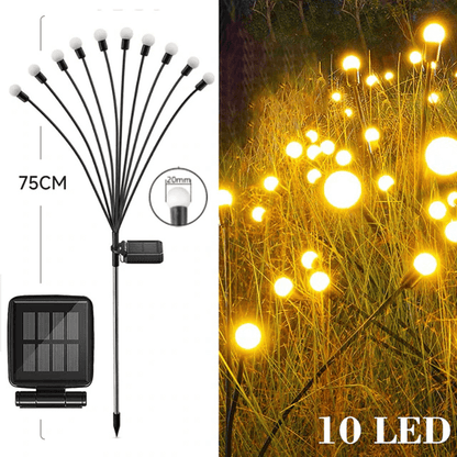 CARINA - Väderbeständig LED-trädgårdslampa med Solpanel
