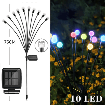 CARINA - Väderbeständig LED-trädgårdslampa med Solpanel