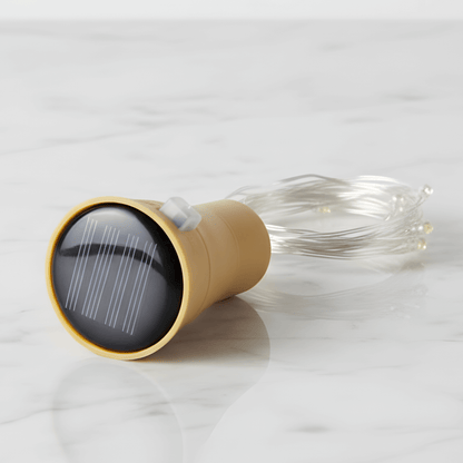 ALEXANDER - Guirlande lumineuse solaire décorative pour bouteilles en verre