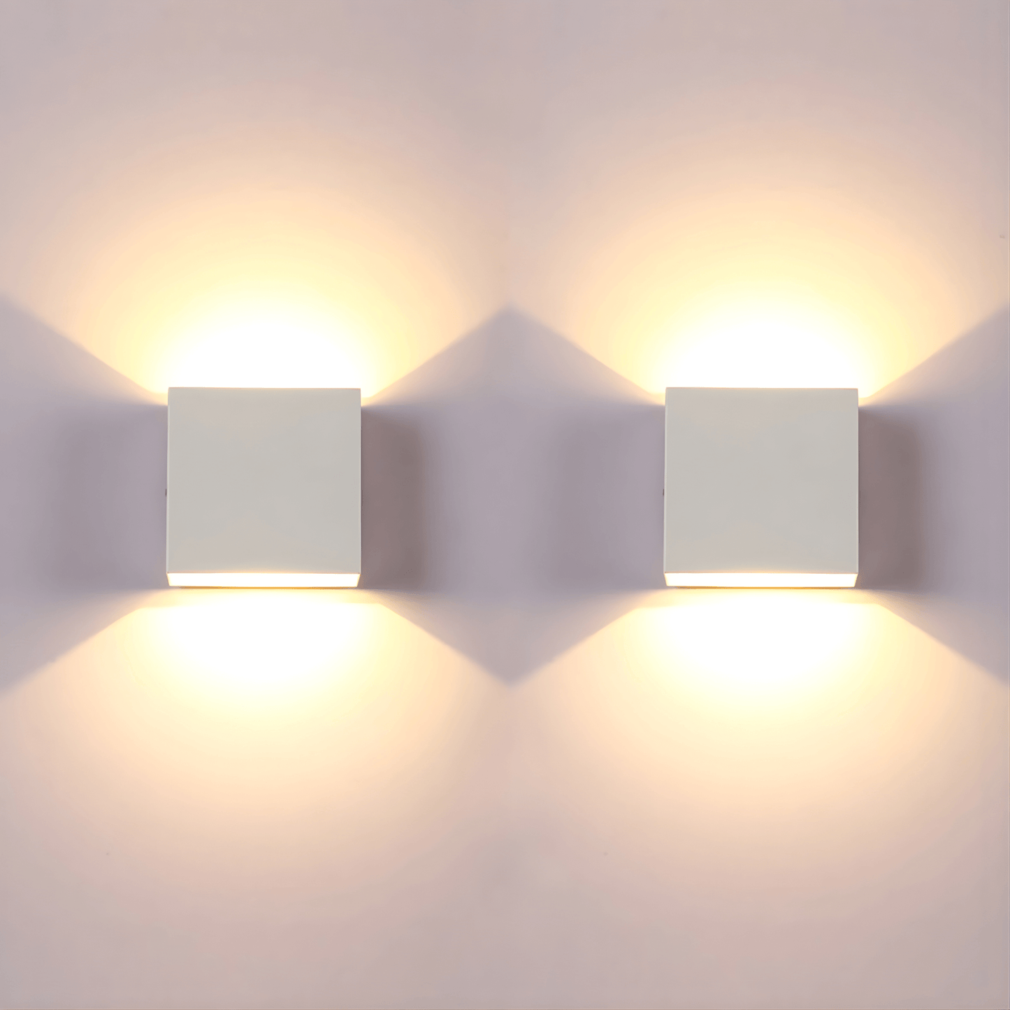 ELORA – Lampe murale moderne en aluminium avec éclairage LED bidirectionnel et design élégant.