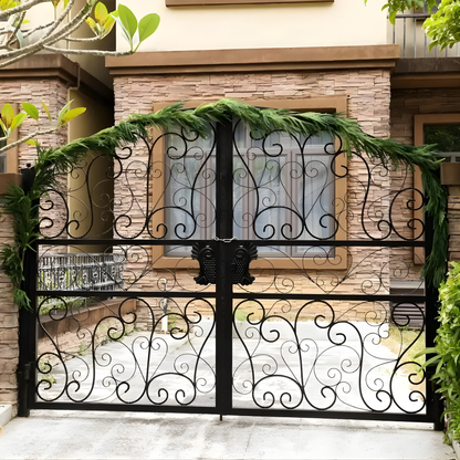 CHARM - Kerstmis Norfolk dennenkrans voor Haard, Tafel en Decoratie 270cm