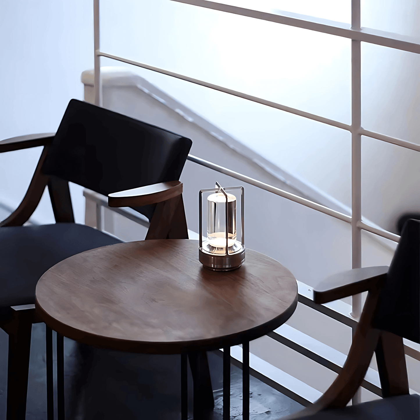 LARA – Kristall LED Bordslampa med Touchkontroll, Dimmer & Uppladdningsbart Batteri