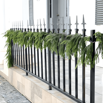 CHARM - Kerstmis Norfolk dennenkrans voor Haard, Tafel en Decoratie 270cm