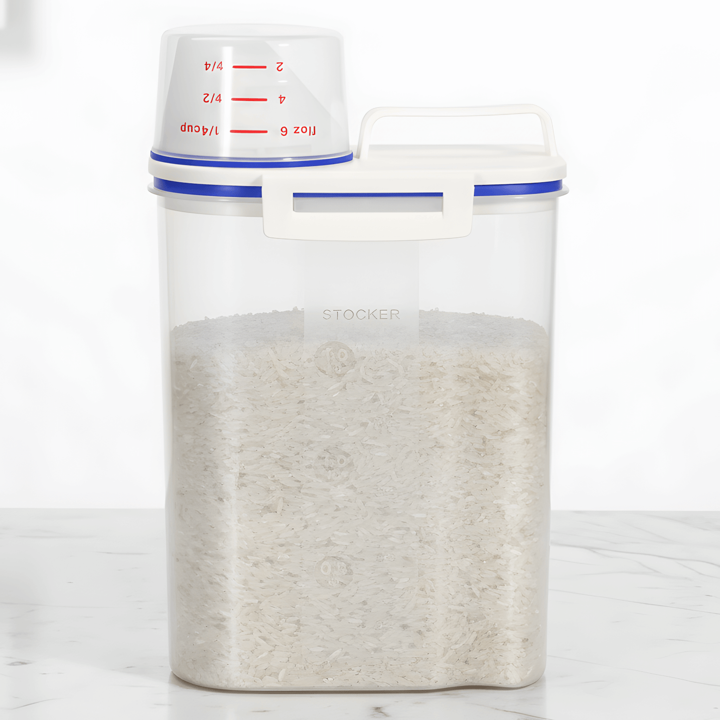 MAGNUS - Multifunktionell Plastbehållare med Mätkopp