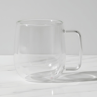 ANNIE – Dubbelväggig Värmetålig Glas Mugg i Borosilikatglas (150ml / 250ml)