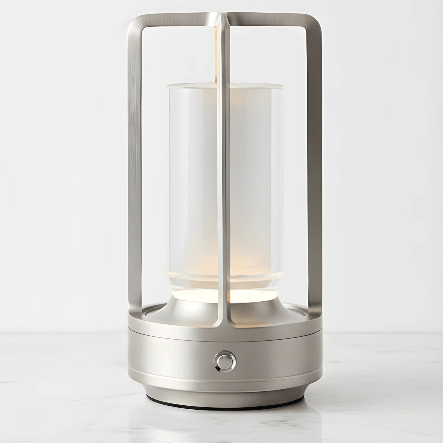 LARA – Kristall LED Bordslampa med Touchkontroll, Dimmer & Uppladdningsbart Batteri