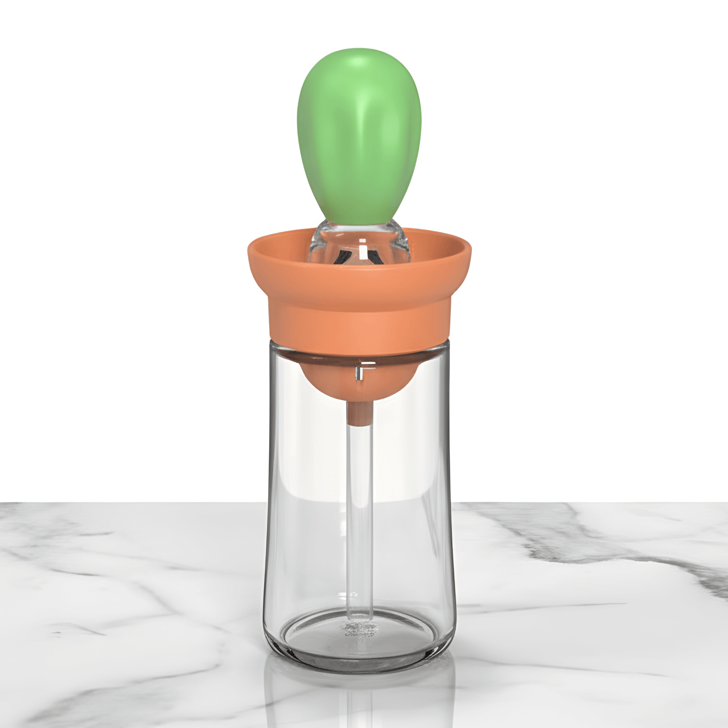 GUSTAV - Droppfri Oljebehållare med Stekborste