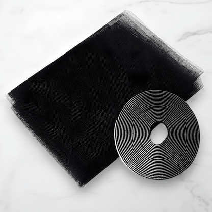 RUNE - Avtagbart, Lätthäftande Insektsskydd för Fönster