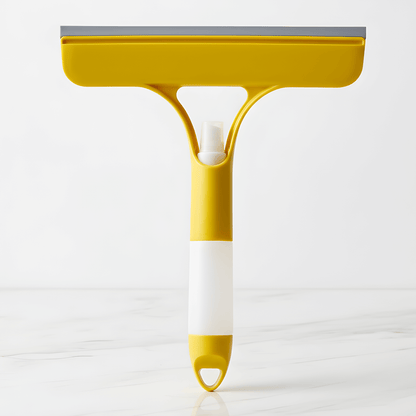 ClearSweep – 3-in-1 Window Squeegee with Spray, Sponge and Rubber Blade for Home and Car