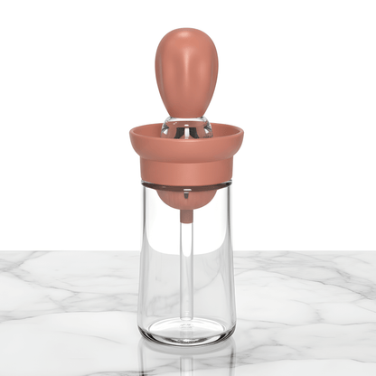 GUSTAV - Droppfri Oljebehållare med Stekborste