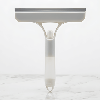 ClearSweep – 3-in-1 Window Squeegee with Spray, Sponge and Rubber Blade for Home and Car