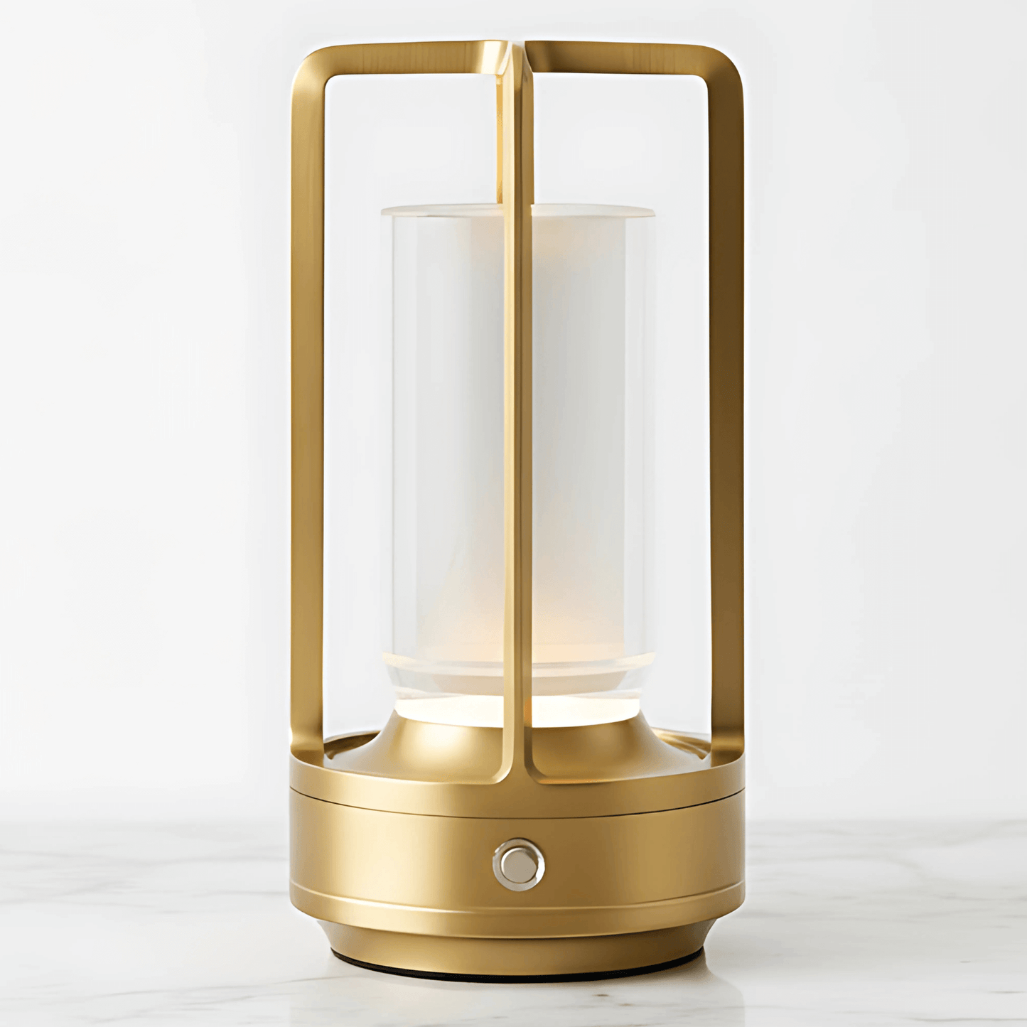 LARA – Kristall LED Bordslampa med Touchkontroll, Dimmer & Uppladdningsbart Batteri