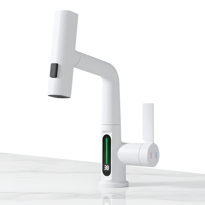 LOVISA - Modern Diskbänkskran med LED Display