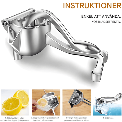 TILDA – Presse-agrumes manuel en alliage d'aluminium | Presse-agrumes manuel pour oranges, grenades et agrumes