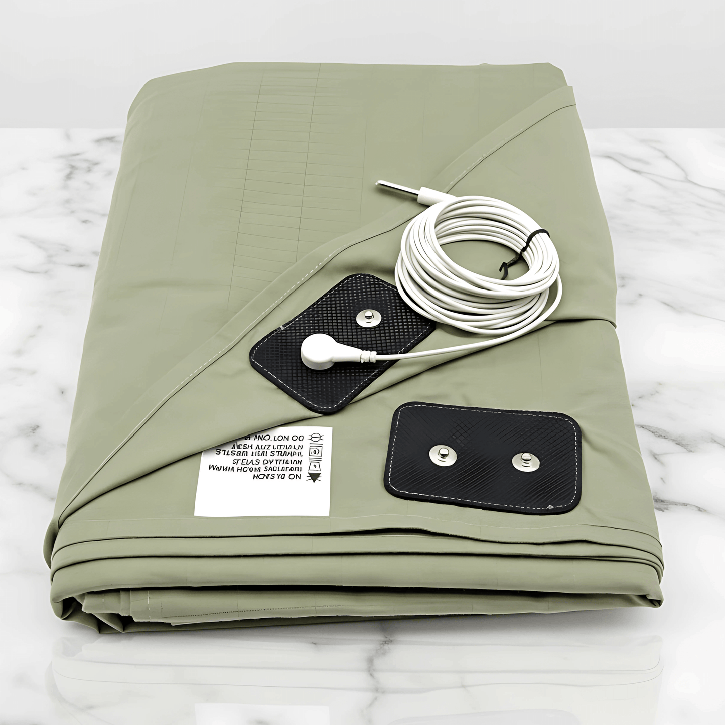 MAEVE - Biologisch katoenen aardingslaken met geleidende zilvervezels voor een betere nachtrust & Welzijn