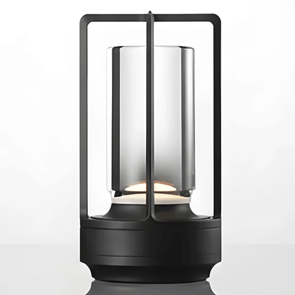 LARA – Kristall LED Bordslampa med Touchkontroll, Dimmer & Uppladdningsbart Batteri