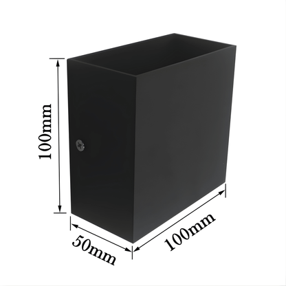 ELORA – Lampe murale moderne en aluminium avec éclairage LED bidirectionnel et design élégant.