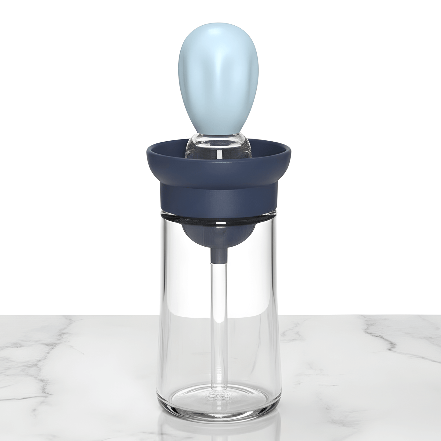 GUSTAV - Droppfri Oljebehållare med Stekborste