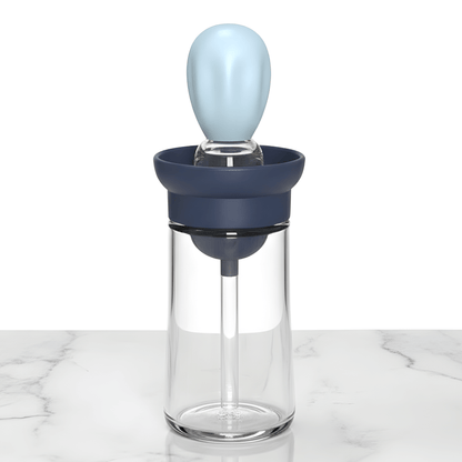 GUSTAV - Droppfri Oljebehållare med Stekborste