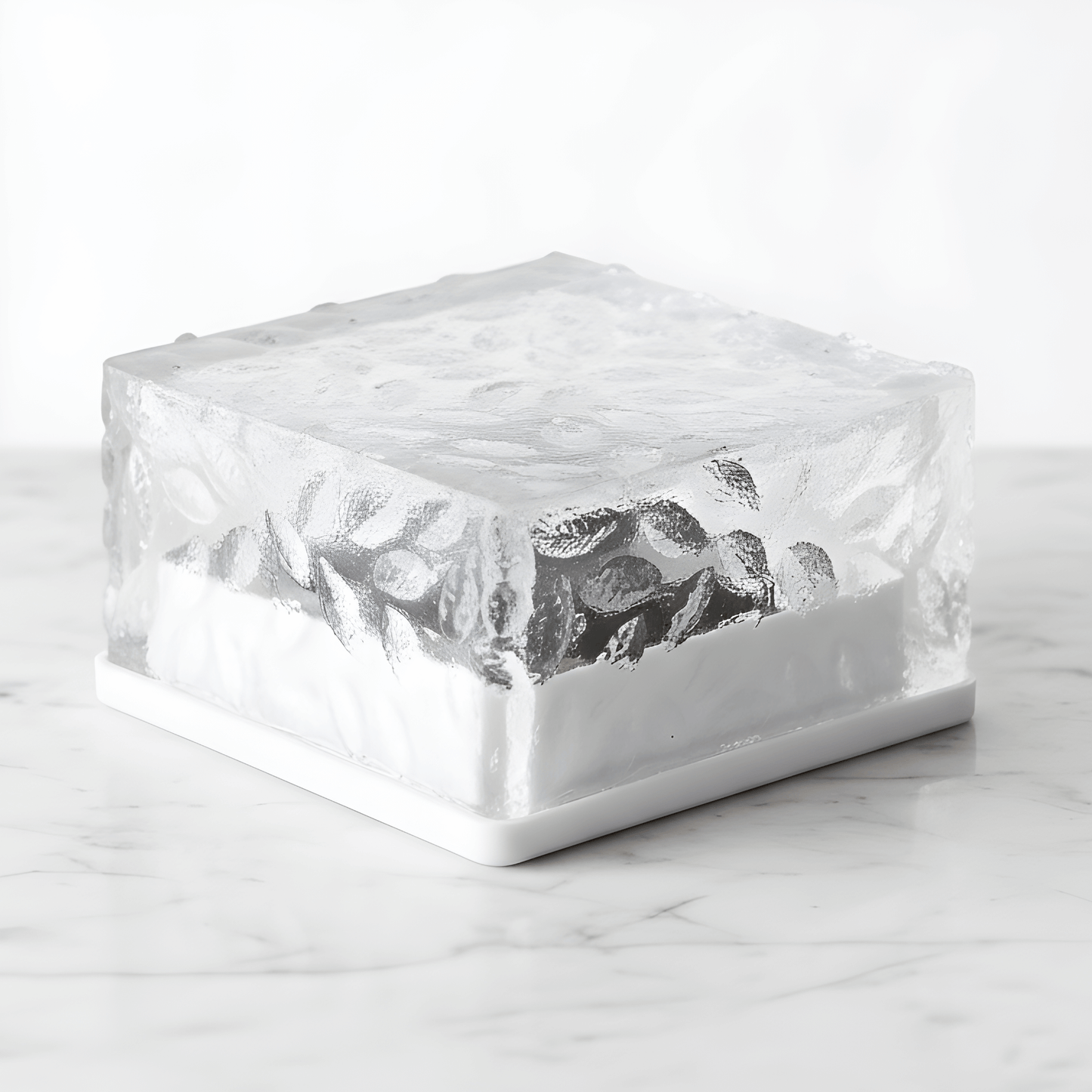 KATARINA - Frostet Solcellelykt med LED for Utendørs Dekor