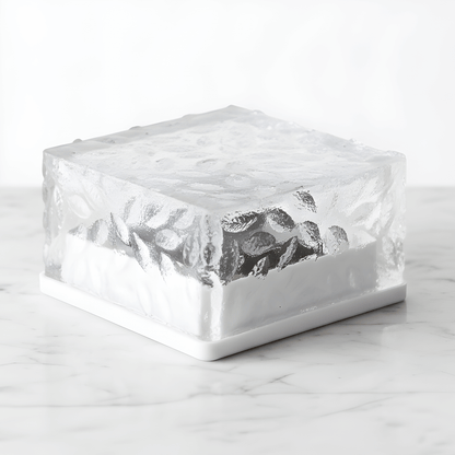 KATARINA - Frostet Solcellelykt med LED for Utendørs Dekor