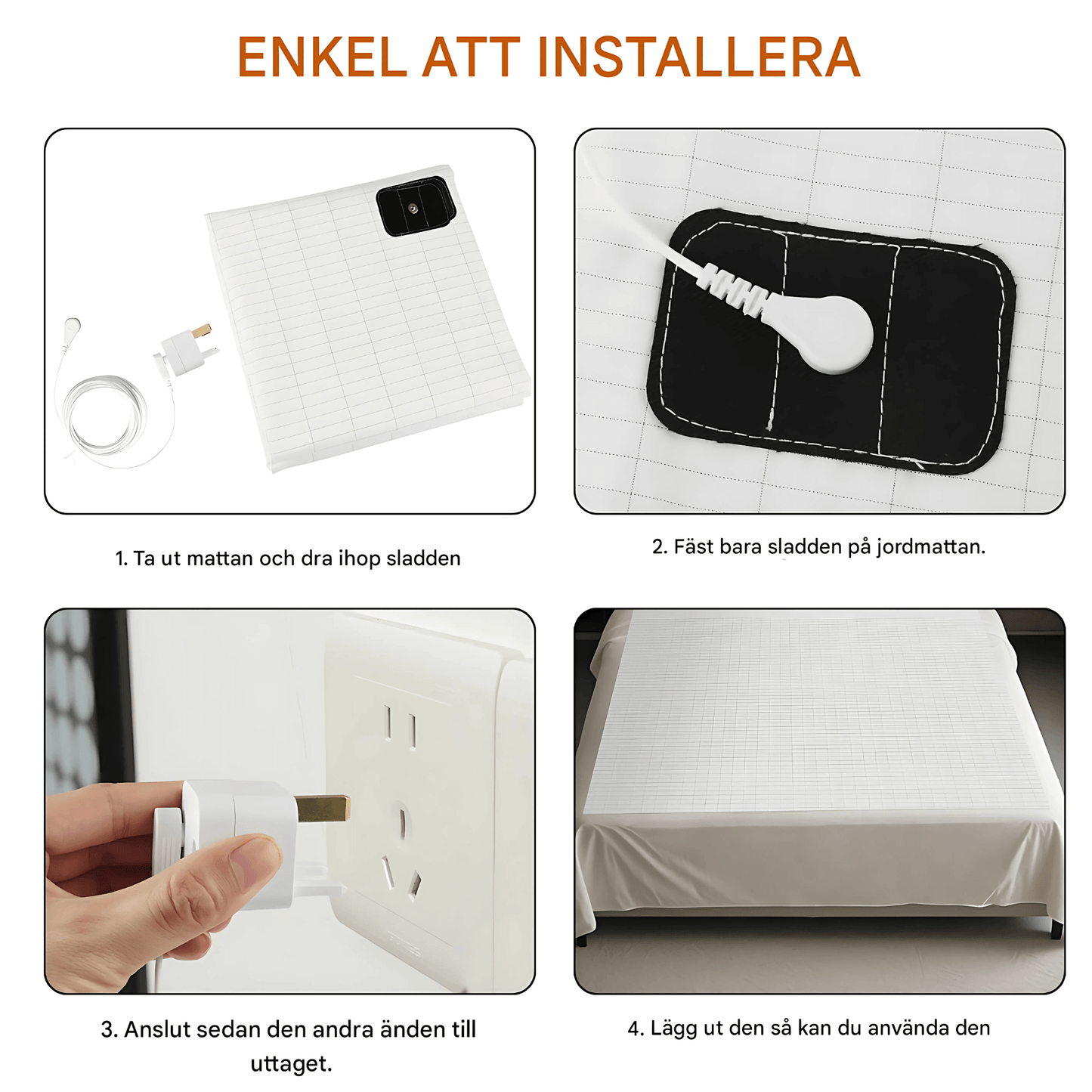 ALVAR – Jordande Lakan med Silverfiber & Organisk Bomull för Sömn och Energi