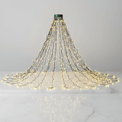 LUNA - Lumières de Noël LED avec 8 modes d'éclairage & Installation facile pour l'intérieur et l'extérieur