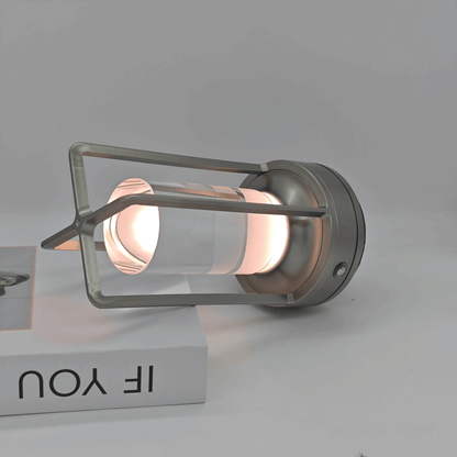 LARA – Kristall LED Bordslampa med Touchkontroll, Dimmer & Uppladdningsbart Batteri