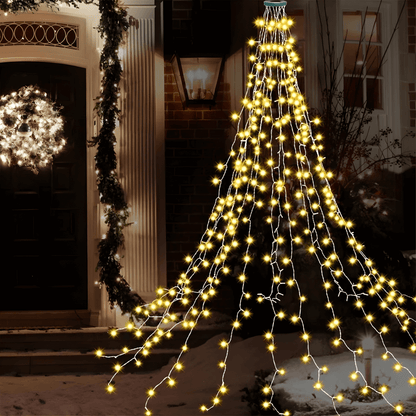 LUNA - Lumières de Noël LED avec 8 modes d'éclairage & Installation facile pour l'intérieur et l'extérieur