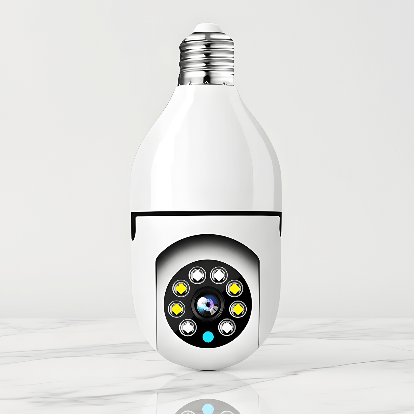 HUGO - 5G WiFi-övervakningskamera med Lampdesign och 360° Täckning