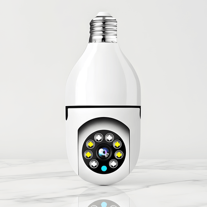 HUGO - 5G WiFi-övervakningskamera med Lampdesign och 360° Täckning