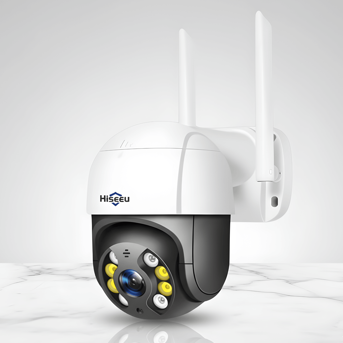 ELLA - Smart 8MP WiFi PTZ-kamera med Rörelsedetektering och Zoomfunktion
