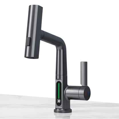 LOVISA - Modern Diskbänkskran med LED Display