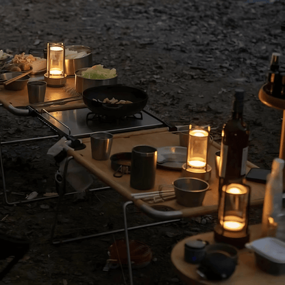 LARA – Kristall LED Bordslampa med Touchkontroll, Dimmer & Uppladdningsbart Batteri