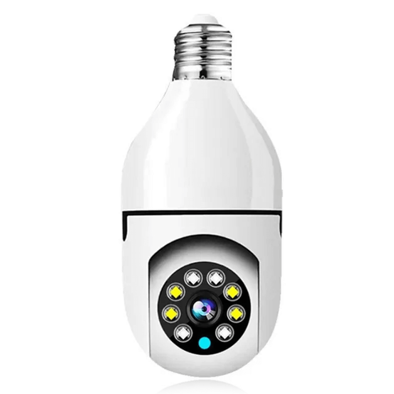 HUGO - 5G WiFi-övervakningskamera med Lampdesign och 360° Täckning