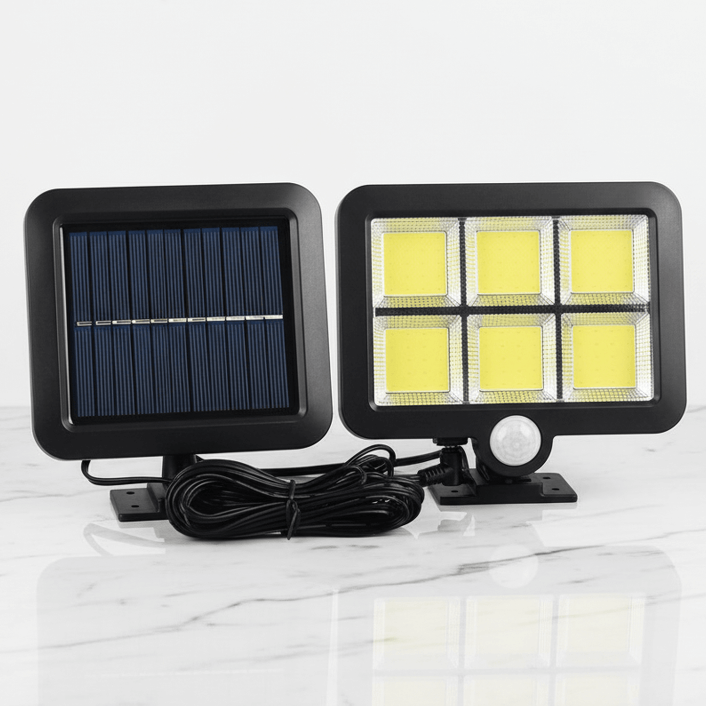 BO - Waterdichte muurlamp op zonne-energie met bewegingssensor